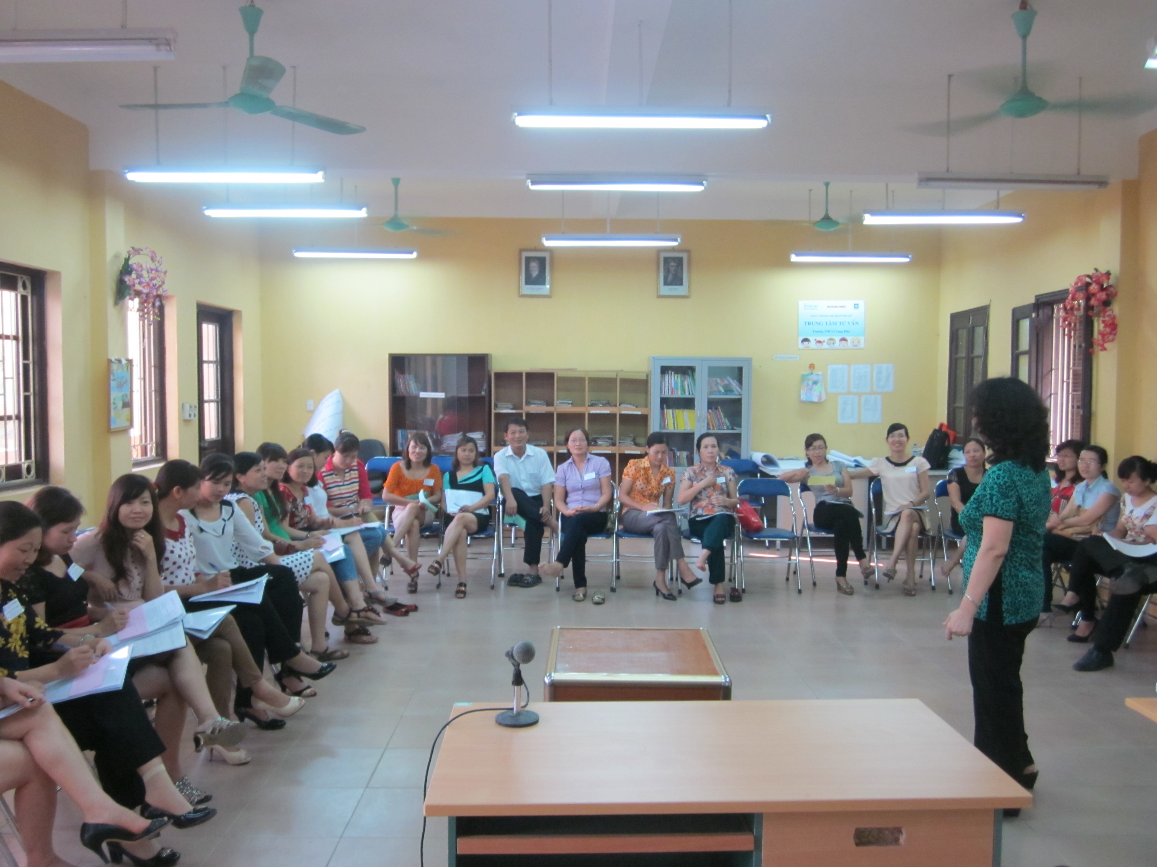 DA20: Tập huấn nâng cao cho giáo viên về phòng chống bạo lực